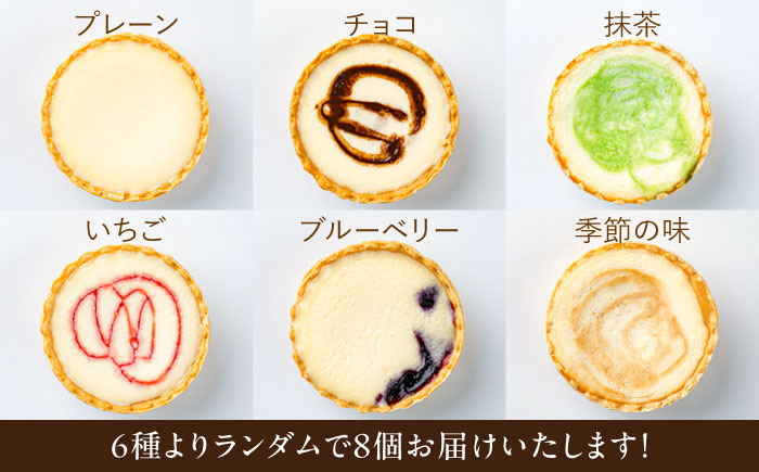 学園チーズ　ミックス　8個入り　島根県松江市/株式会社パティスリーガレット [ALIC002]