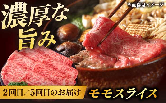 【全6回定期便】【ブランド牛・しまね和牛】ちょうどいいサイズの3種月替わり食べ比べコース（モモステーキ・モモスライス・シャトーブリアン）各400g　島根県松江市/Do corporation株式会社 [ALFU045]