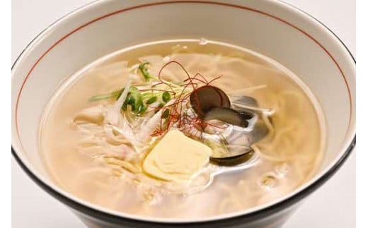 宍道湖産しじみ使用 しじみラーメン貝付 6食セット 島根県松江市/株式会社なかたか [ALBQ003]