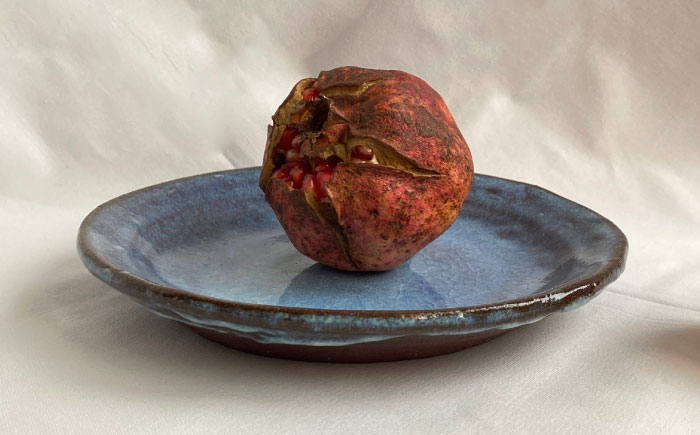 【数量限定12皿】来待粘土 6寸皿 島根県松江市/火の川焼松江陶苑 [ALGH004]