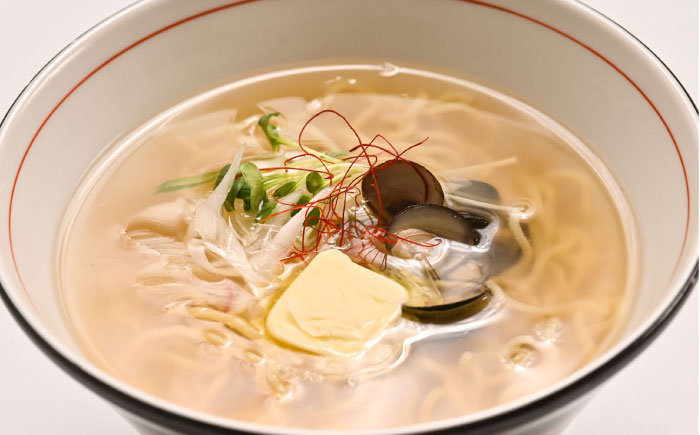 宍道湖産しじみ使用 しじみラーメン貝付 6食セット 島根県松江市/株式会社なかたか [ALBQ003]