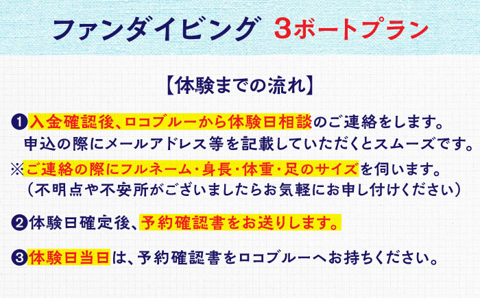 一日中潜りつくそう♪ファンダイビング(3ボート)プラン 島根県松江市/合同会社LOCOBLUE [ALFE003]