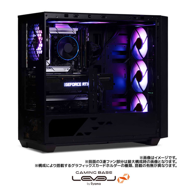 パソコン工房 4年間物損保証 ミドルタワーゲーミングPC Ryzen 7/5070 Ti/No.371