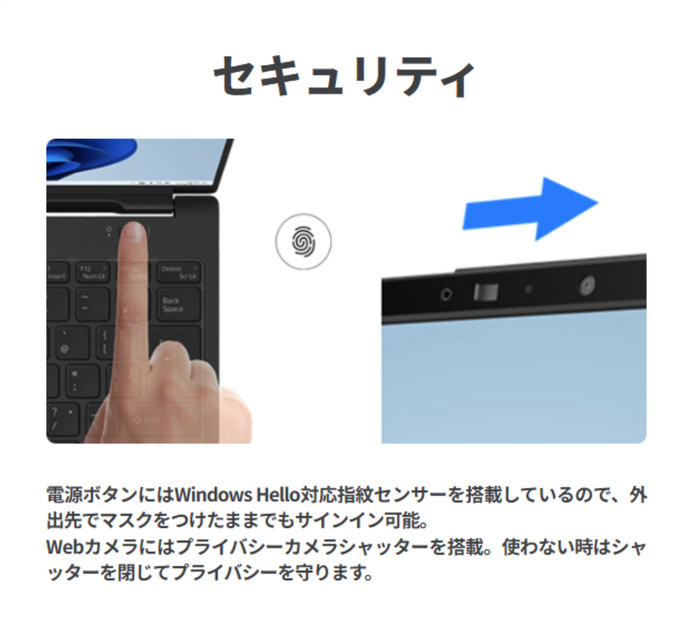 【2025年モデル】ノートパソコン 富士通 FMV WU3-K3 Windows11 IntelCorei5 1335U (ピクトブラック) メモリ8GB 約256GB SSD Office無し