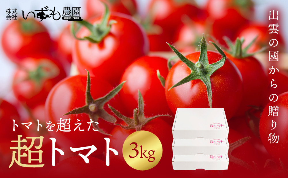 出雲の國からの贈り物～トマトを超えた超トマト３kg