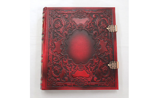 手作り高級アルバム　「バッキンガムＲ（レッド）」