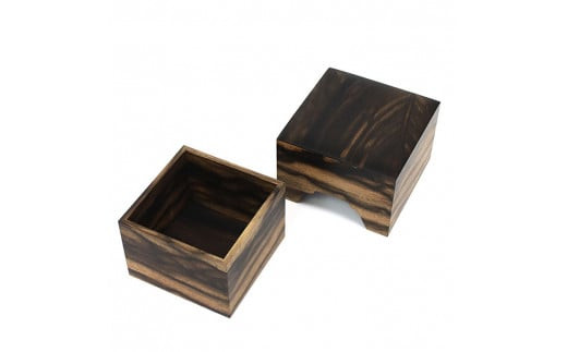 黒柿　将棋駒箱