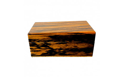 黒柿　時計コレクションボックス　三本用　漆塗り