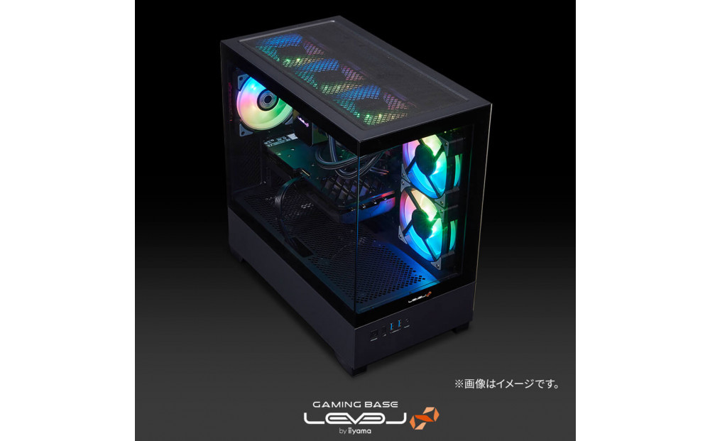 パソコン工房 4年間物損保証 ミニタワーゲーミングPC Ryzen 7/5070/ピラーレス/No.398