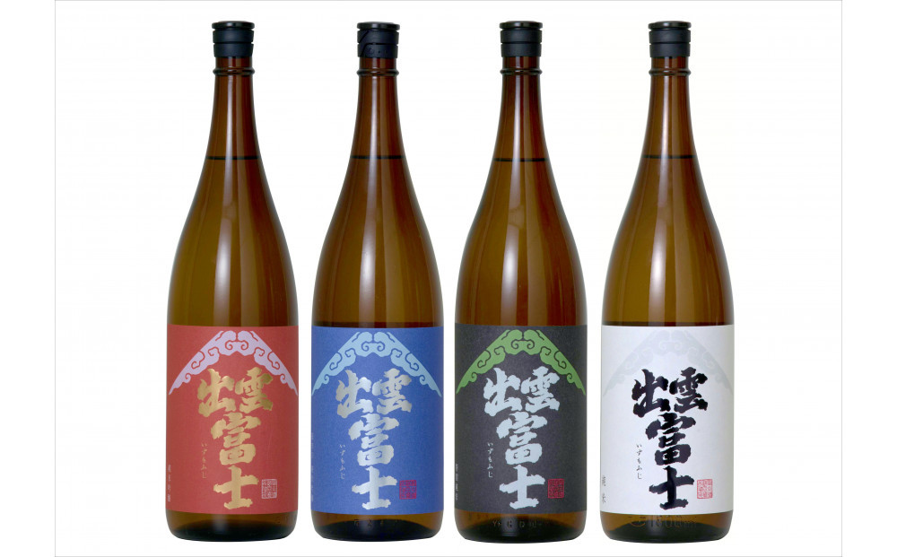出雲富士　純米吟醸・特別純米・純米一升瓶4本セット