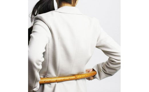 けやき　こぶ付き指圧棒