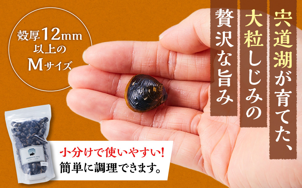 漁師直送！宍道湖産ヤマトシジミ・Mサイズ冷凍2.4kg