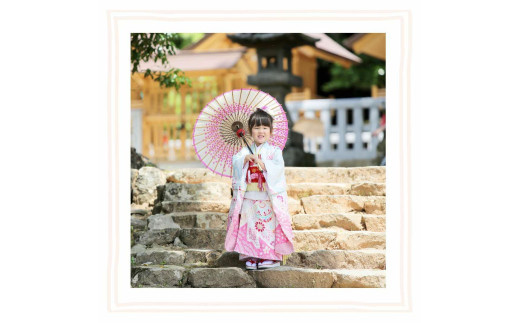 出雲大社で七五三フォトプラン 【アルバム＋データ】