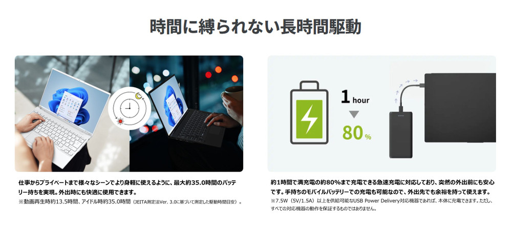 【2025年モデル】ノートパソコン 富士通 FMV WU7-K3 Windows11 IntelCoreUltra7 255H (ピクトブラック) メモリ16GB 約512B SSD Office有り