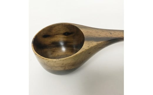 黒柿　コーヒーメジャー　漆塗り