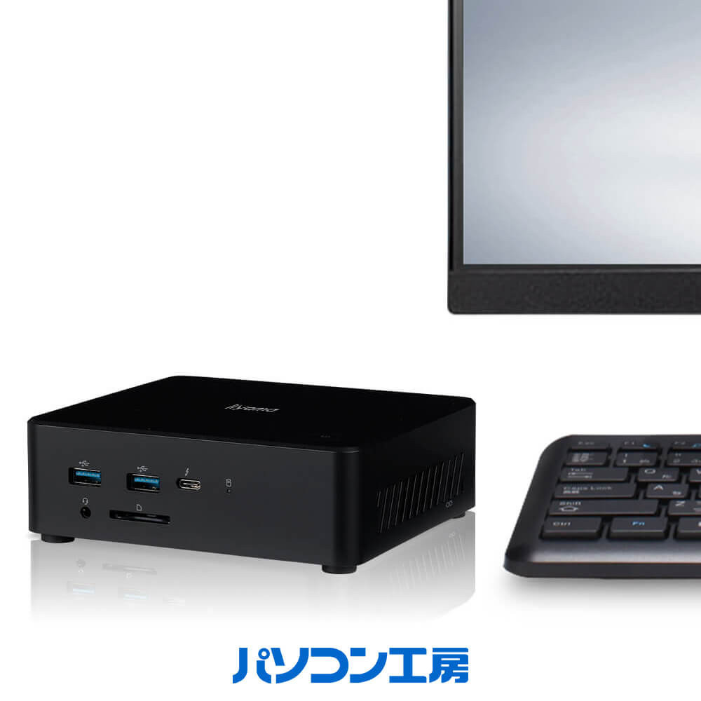 パソコン工房 4年間物損保証 小型デスクトップPC Core i7/SSD/No.354