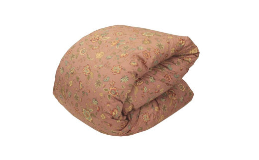 ゴア 羽毛ふとん　クリシュナFD93：ピンク系