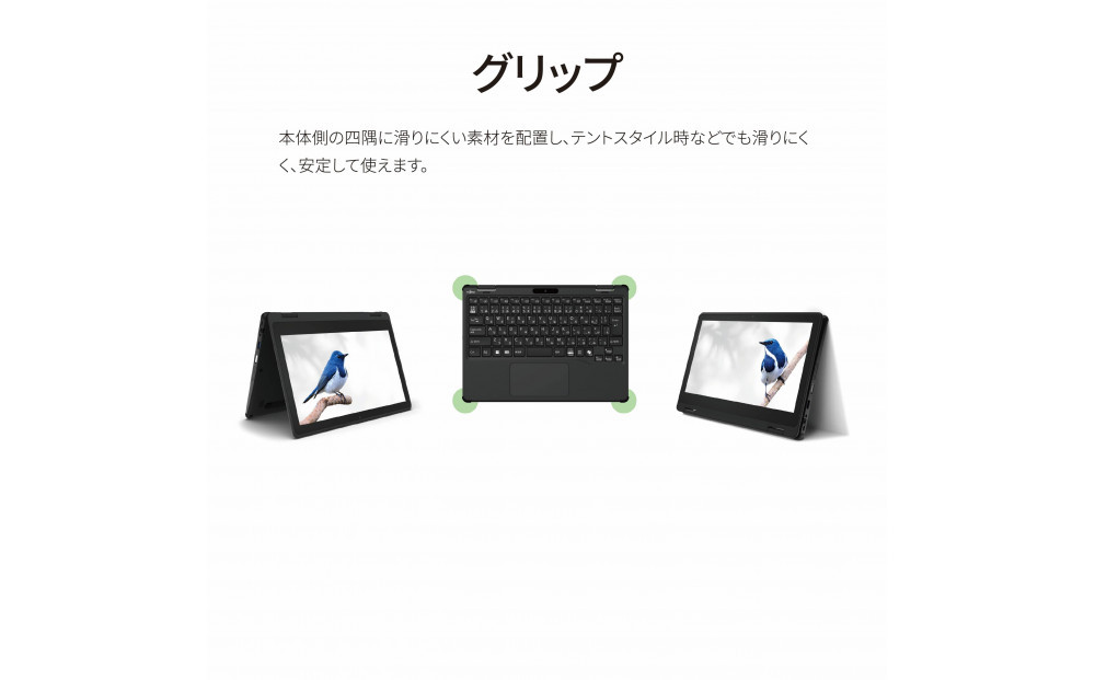 パソコン 富士通  LIFEBOOK WQ1/K1  Windows11 Intel Celeron N4500 メモリ8GB 約128GB フラッシュメモリ Officeなし