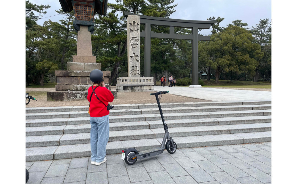 出雲大社周遊　電動キックボードレンタル利用券