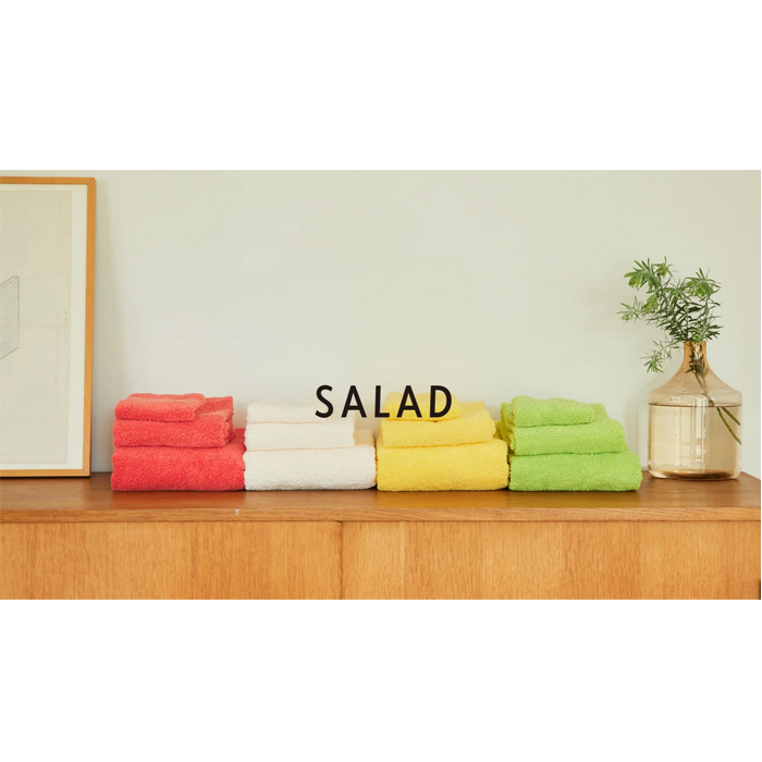 土から採れる 摘みたてタオル 『SALAD』 バスタオル 2枚セット【2_8-002】