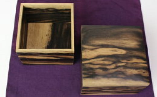 黒柿　将棋駒箱