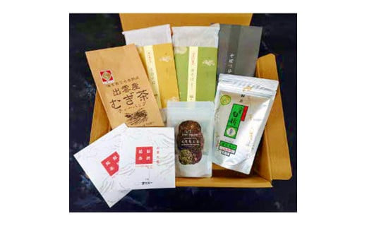 茶三代一　お茶・そば詰合せ
