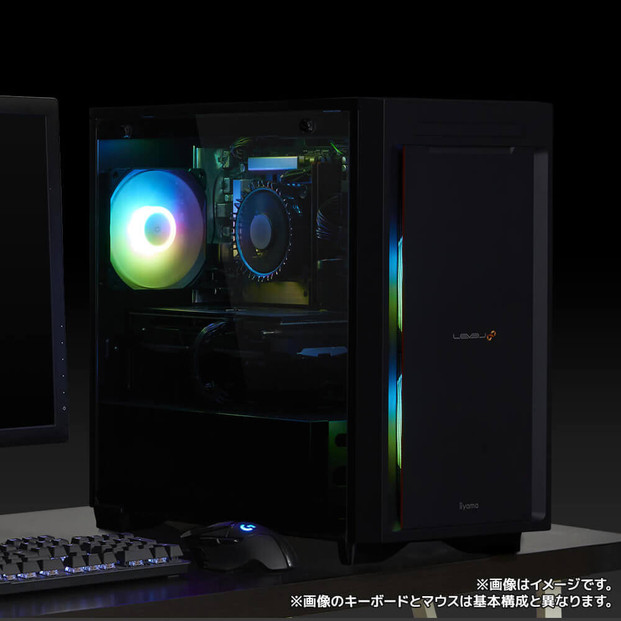 パソコン工房 4年間物損保証 ミニタワーゲーミングPC Core Ultra 7/5070 Ti/No.374