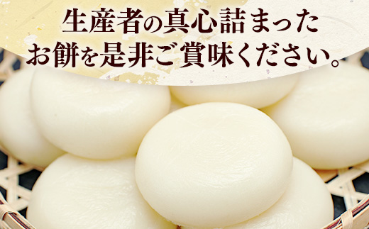 比田米100％杵つき平餅（30個）【丸餅 餅 もち こだわり コシ なめらか おやつ おもてなし 贈り物 甘だれ きな粉付き 島根県 安来市】【14-CF-02】