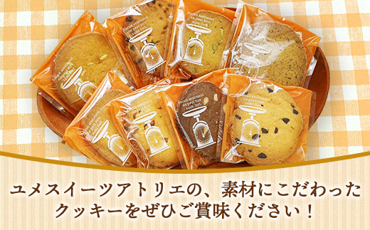 アトリエクッキー詰め合わせ15枚入り【クッキー セット 焼き菓子 美味しい おやつ お菓子 スイーツ ギフト 贈り物 おもてなし ご自宅用 島根県 安来市】【12-YA-05】