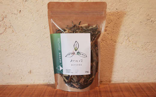 みつはシリーズ デトックスtea【お茶 ハーブ ハーブティー ティー リラックス 癒し ヒーリング トゥルシー レモングラス マコモ リフレッシュ 香り ティータイム ブレンド 島根県 安来市 安来市産】