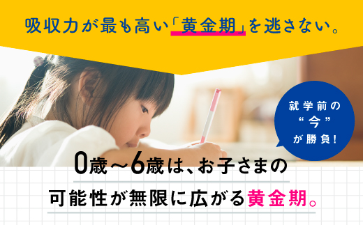 江津市限定返礼品 七田式プリントB 3歳半〜5歳 SC-50