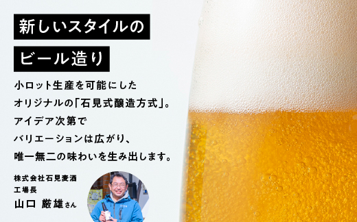 石見麦酒3種6本とまる姫ポークソーセージ2個の詰合せ Aセット【IB-1】350ml×6本【配送不可：離島】