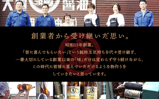 大亀醤油　濃口うす塩１L　2本セット