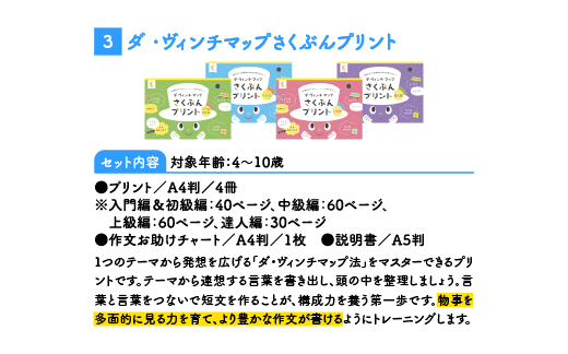 江津市限定返礼品：4歳児セット SC-63 しちだ 七田式 4歳 幼児 子育て 教育 学習 知育 セット 教材 教材セット