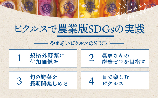 【令和6年度産新米5kg(天日乾燥)】と、やまあいピクルス【定番ピクルス３本セット】【YP-6】