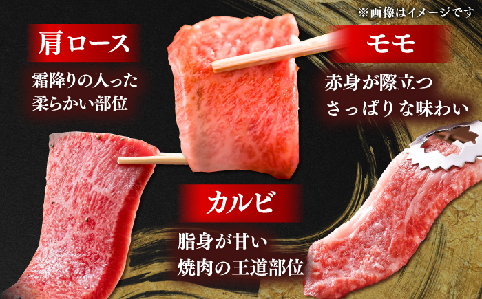 しまね和牛焼肉3種盛り(肩ロース・カルビ・モモ) 各200g 島根和牛 黒毛和牛 詰め合わせ 食べ比べ 島根県雲南市/Do corporation株式会社 [AIDI023]