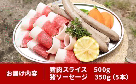 ジビエ イノシシBBQセット 5人前（猪肉、イノシシソーセージ）猪肉 猪 いのしし ぼたん鍋 ボタン ソーセージ BBQ バーベキュー 肉 焼肉 ソーセージ 食感 旨味 イノシシ にく 特産 ご当地 お取り寄せ 詰め合わせ 贈り物 ギフト 贈答 人気 おすすめ ジビエ 高たんぱく スライス  バーベキューセット いのしし 猪 ボタン セット 五人前 島根県雲南市/鹿糠  [AIAK001]