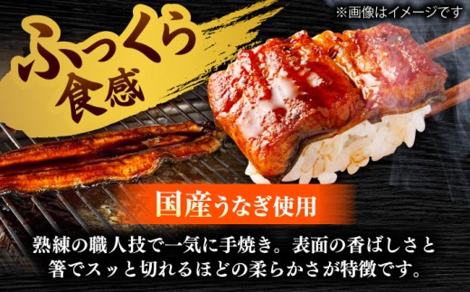 【うなぎの美味しさはタレで決まる！】自慢の味・国産活うなぎ蒲焼（3本入）| うなぎ タレ 蒲焼 国産 美味しい うな丼 鰻重 魚 島根県雲南市/有限会社石田魚店 [AICQ009]