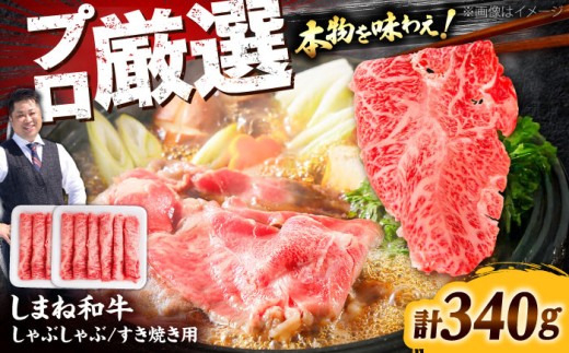 牛肉 しまね和牛しゃぶしゃぶすき焼き用340g 肉 和牛 牛肉 お肉 すき焼き しゃぶしゃぶ セット すき焼き にく 国産 国産牛 人気 340g肉 2パック すきしゃぶ 霜降り肉 すきやき 牛すき しゃぶしゃぶ用 すき焼き用 肩ロース ロース肉 モモ肉 ウデ しまね和牛 ブランド牛 贅沢牛 肉料理 夕食 おかず メイン お祝い 島根県雲南市/株式会社O.R.C [AIEF001]