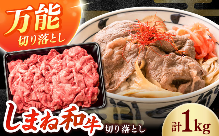しまね和牛 切り落とし 1kg 和牛 牛肉 スライス / 島根県雲南市 / フジキコーポーレーション株式会社 [AIEA001]