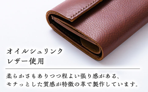 財布 総手縫いで仕立てた 本革の三つ折り財布 (チョコ)＜完全受注生産＞ レザー 革製品 三つ折り財布 ミニ財布 コンパクト財布 さいふ サイフ 革小物 本革 レザー チョコ ブラウン 茶色 ハンドメイド 手縫い 手作り オーダーメイド 受注生産 一点物 ギフト プレゼント 贈り物 お祝い 記念品 メンズ レディース おしゃれ シンプル 人気 おすすめ 島根県雲南市/革工房　蕾 [AIBF017]