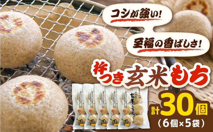 杵つき玄米もち 240g×5袋 | 杵つき もち 玄米もち 餅 ぜんざい 島根県雲南市/株式会社吉田ふるさと村 [AIBB018]