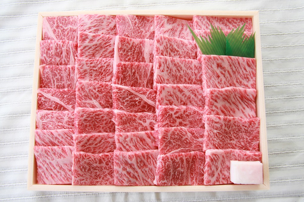 奥出雲和牛肩ロース焼肉用550g【牛肉 霜降り 肩ロース BBQ しまね和牛 黒毛和牛 贈答用 冷蔵 チルド 日時指定Ｂ-10】