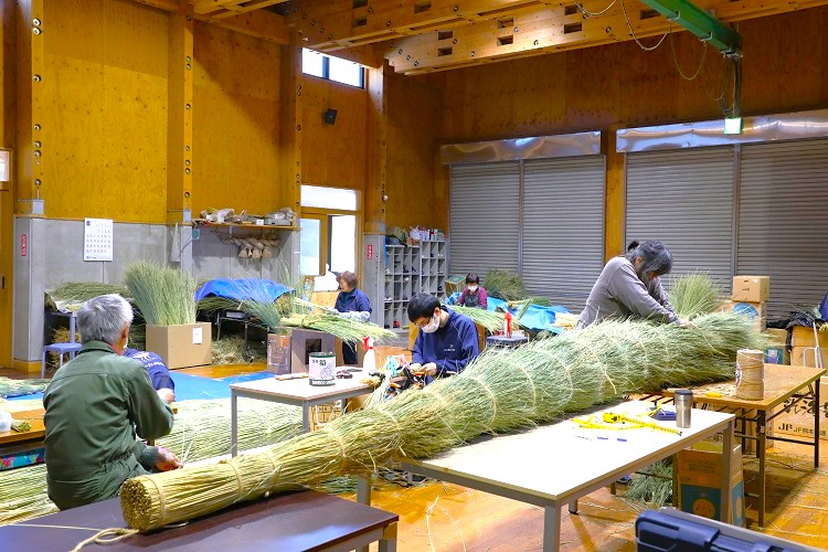 しめ縄（大黒じめ）【 お正月 飾り 職人 手作り 注連縄 出雲大社 大注連縄 大しめ縄 伝統  Ｄ-22】