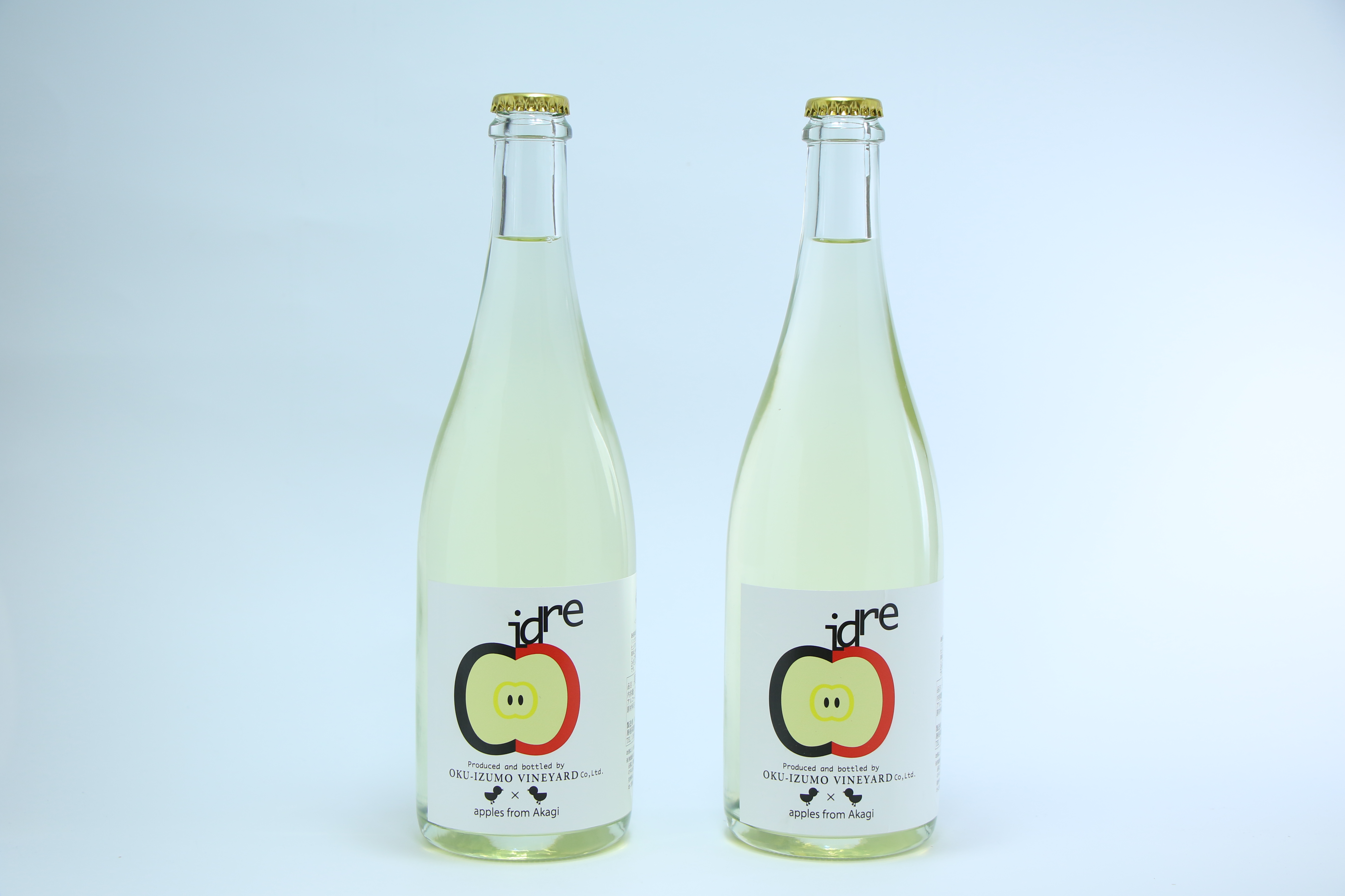りんごのスパークリングワイン「シードル赤来」750ml×２本【ギフト 炭酸 お酒 ワイン リンゴ パーティーＥ-2】