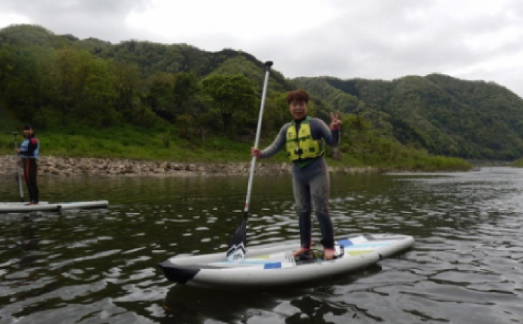 千千香 SUPで川下り4km 2名分