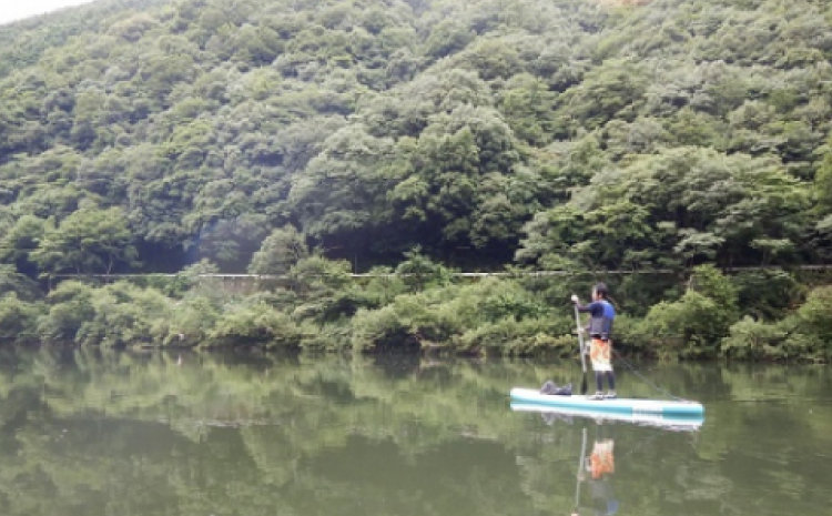 千千香 SUPで川下り4km 2名分