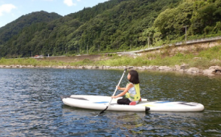 千千香 SUPで川下り4km 2名分