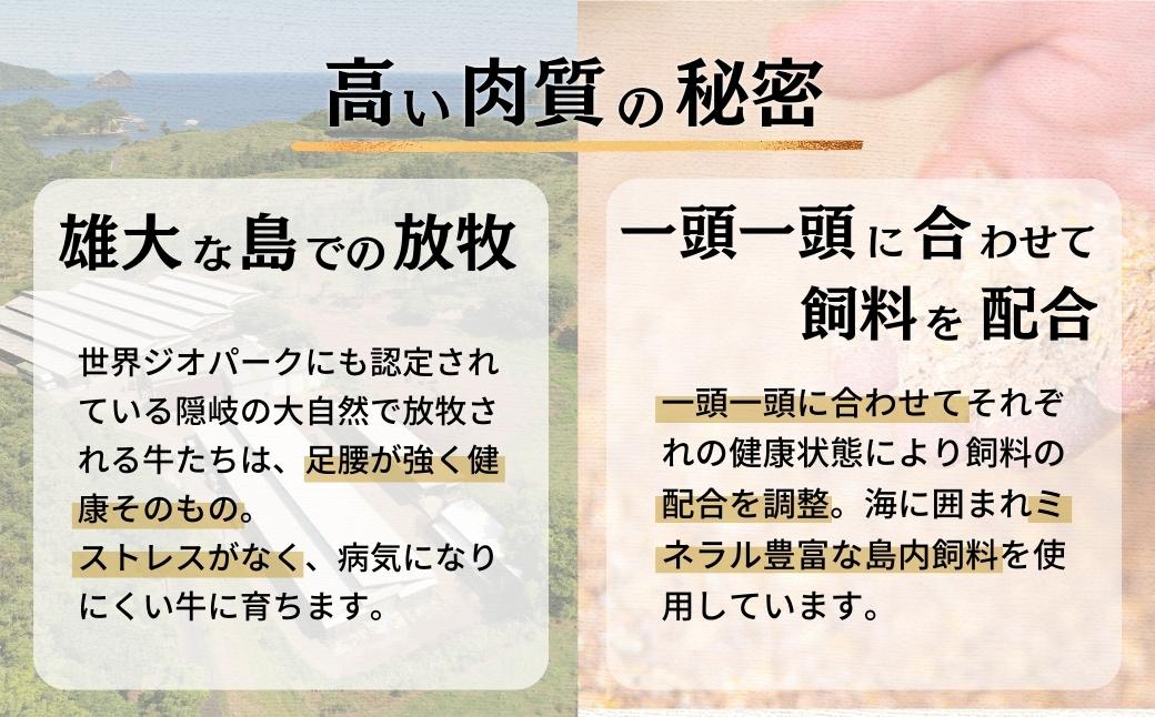 【幻の隠岐牛】サーロインステーキ 400g 島育ちの本物のブランド黒毛和牛 (隠岐牛 黒毛和牛 牛肉 肉 ステーキ A4 A5 ブランド牛 放牧)