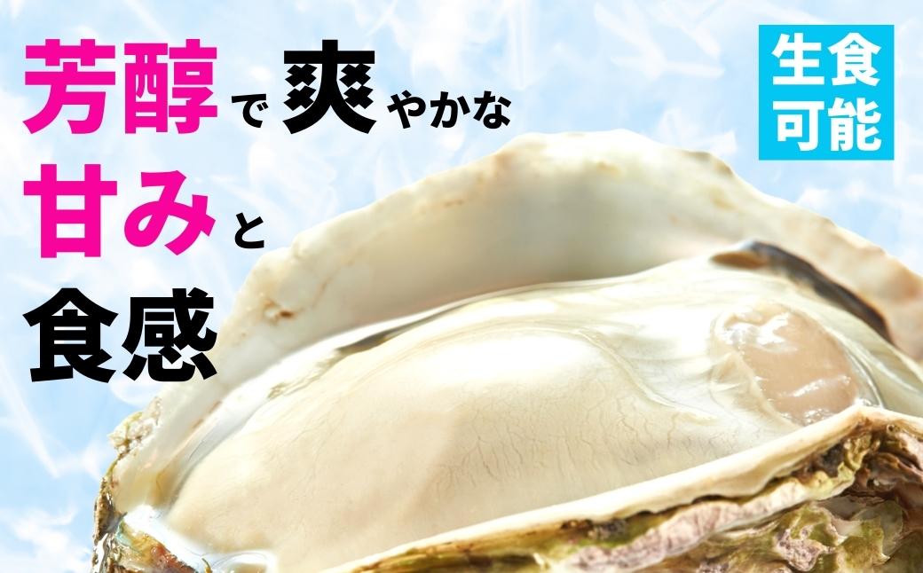 【殻剥き不要】ブランド岩牡蠣「春香」殻なし巨大3Lサイズ×5個（1.6kg〜2kg）